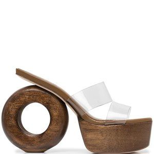 Cult Gaia Remi Platform Sandals Size 38.5